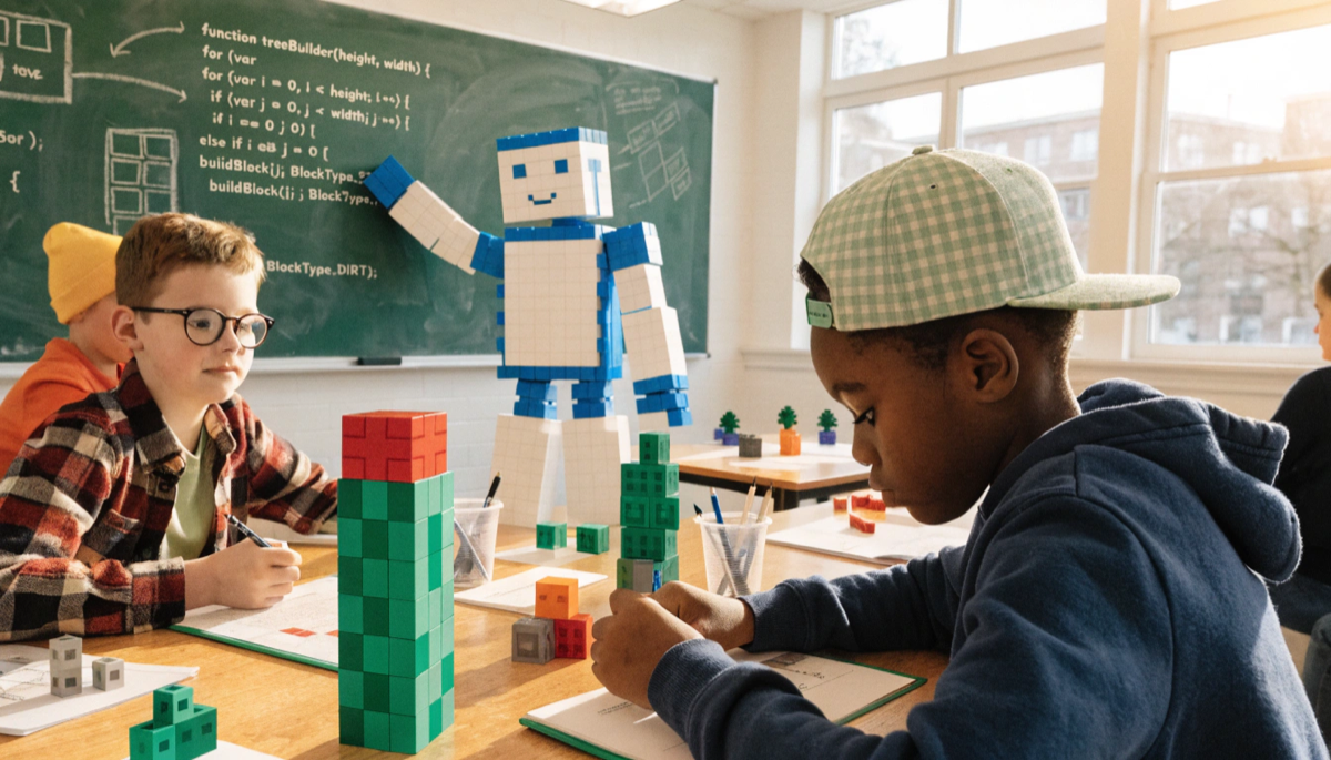 Minecraft Education integruje się z Copilot AI