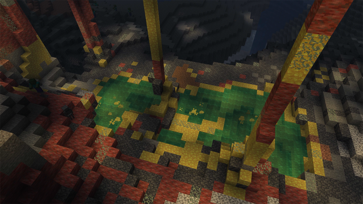 Minecraft Preview 26.20.23 - Jaskinie Siarkowe i Sześcian Siarki trafiają do testów